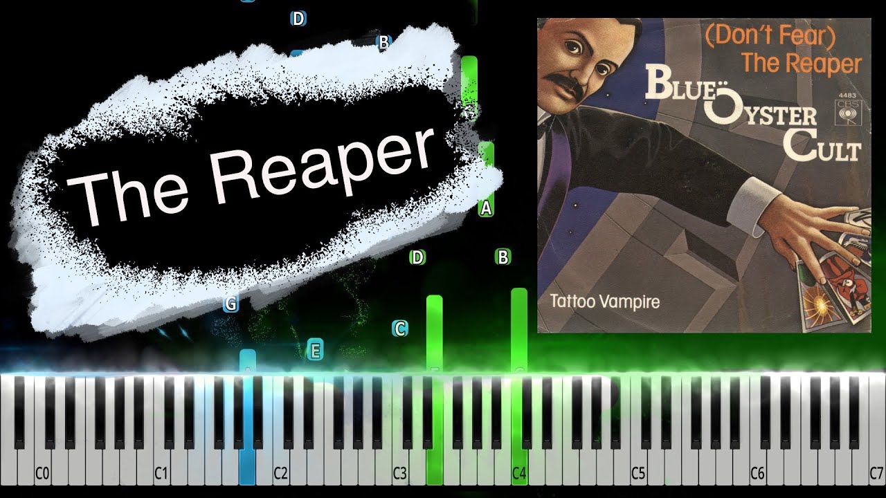 Blue Oyster Cult - (Don't Fear) The Reaper Piano Tutorial