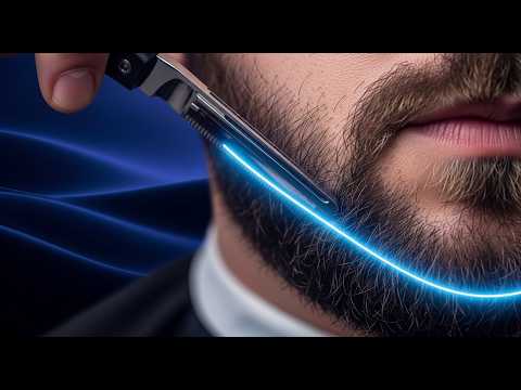 How To Shave Beard Lines? 🪒🧔🏻‍♂️ ASMR Satisfying & Relaxing Shaving Barber Style at Home 💈 Rasatura