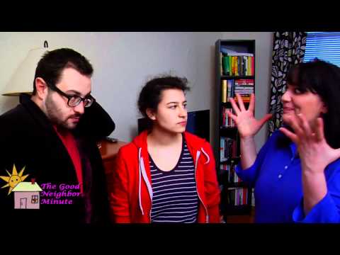 The Good Neighbor Minute: Katina visits Eliot & Ilana in "SURPRISE! NO BUNDTS ABOUT IT"