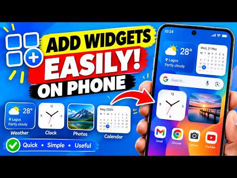 Make Your Android Home Screen Smarter with Widgets!