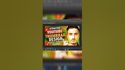 YouTube Thumbnails design | Photoshop 🔥 #shorts #youtubeshorts