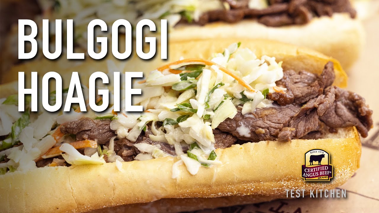 ⁣Bulgogi Hoagie Recipe | Korean-Inspired Sandwich