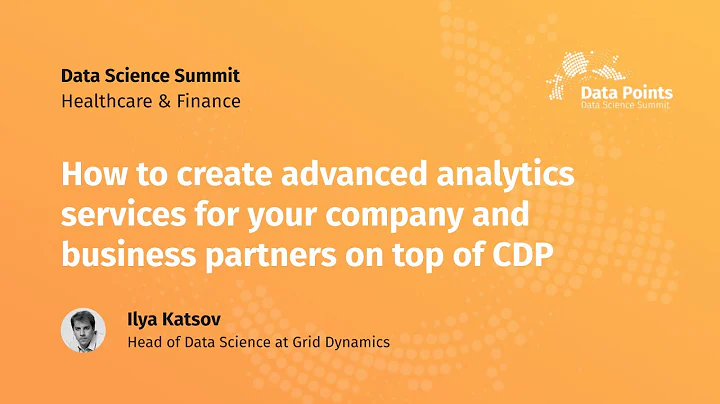 How to create advanced analytics services for your...