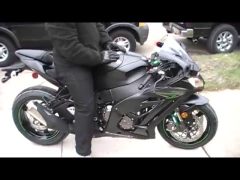 1st Ride 2016 Kawasaki Ninja ZX10R ABS - YouTube