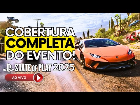 , STATE OF PLAY 2025 AO VIVO - Teremos GRANDES NOVIDADES no PLAYSTATION?! XBOX Vai Rolar?