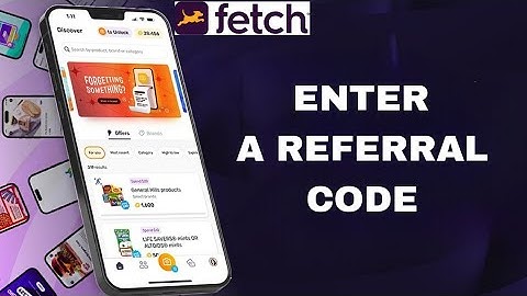 How To Enter A Referral Code On Fetch App | Step By Step