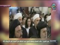 بلاغة ومحبة  بدر الدين حسون في الكنيسة السريانية كما تحدث البابا بمشيخة الأزهر،هنا دمشق هنا القاهرة