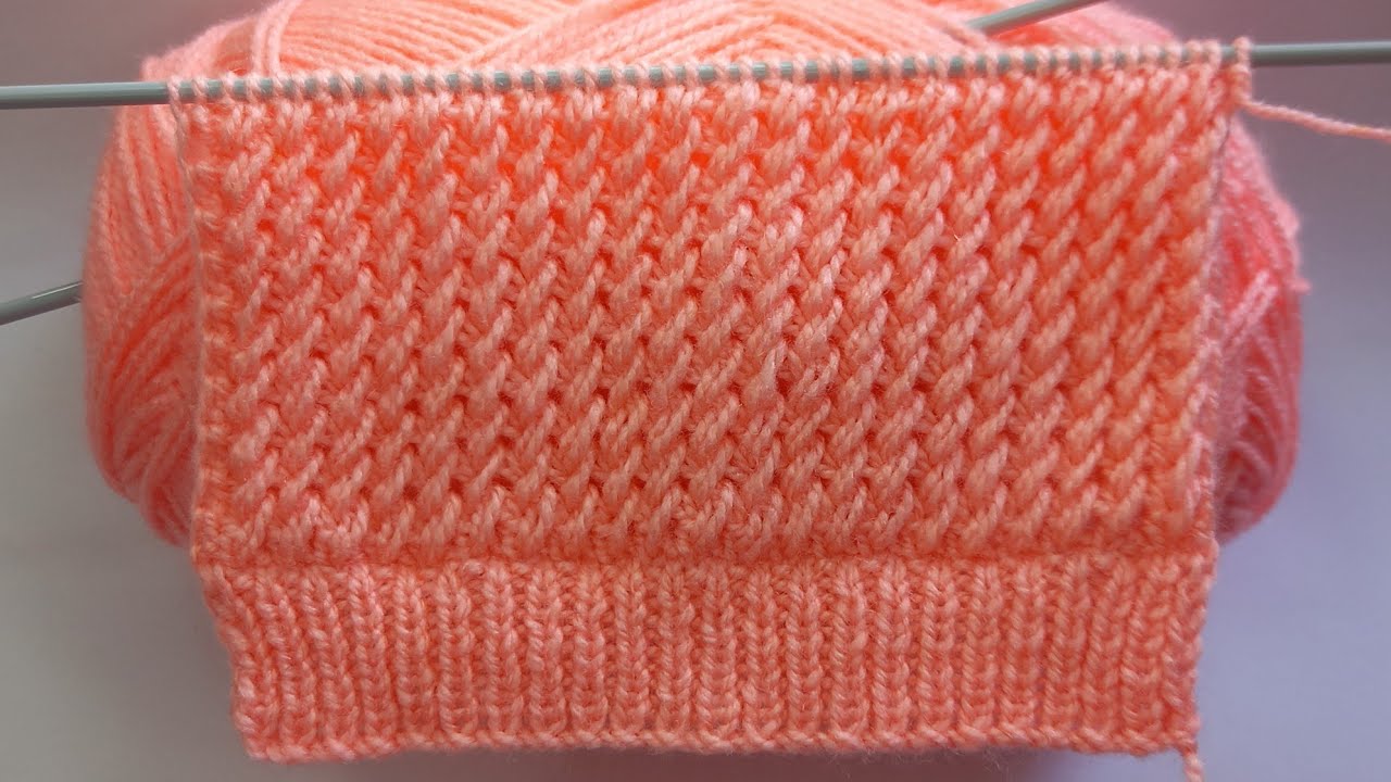 HERMOSO PUNTO TEJIDO A DOS AGUJAS | SAMANTHA 💗