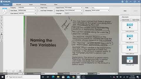 Scatterplots and Linear Regression