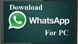 Download whatsapp for pc. learn how to install on laptop. i will show
you simple steps in windows 10/8/7/8.1 personal computer....