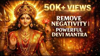 REMOVE All Negativity \u0026 Fear | Powerful Durga Mantra | Divine Protection Chant