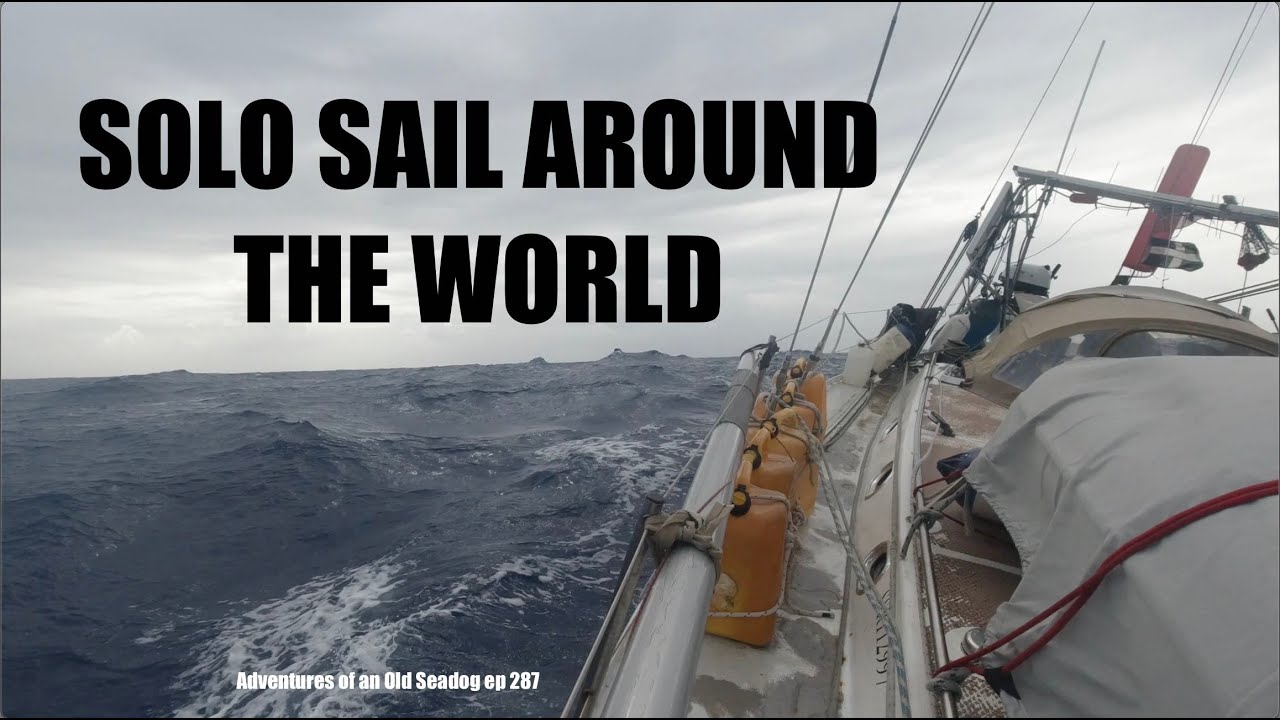 ⁣SOLO SAIL AROUND THE WORLD