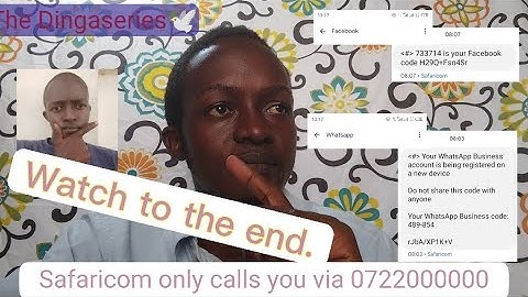 New Safaricom sim swap scam explained. Watch to the end. Don