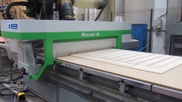 Biesse Rover CNC Routing Edgebanding Nesting Woodworking Machine