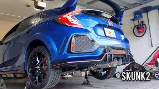 Civic Type R 10Th Gen Skunk2 Megapower Rr Exhaust Sound Comparison Fk8