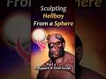 Sculpting Hellboy from a Sphere Part 4 – Polypaint &amp; Final Sculpt #zbrushsculpt #3dsculpting