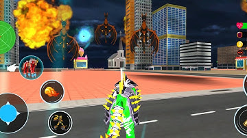 Robot Tank Car Game 2022- Robot Dinosaur Games #117- Android Game play