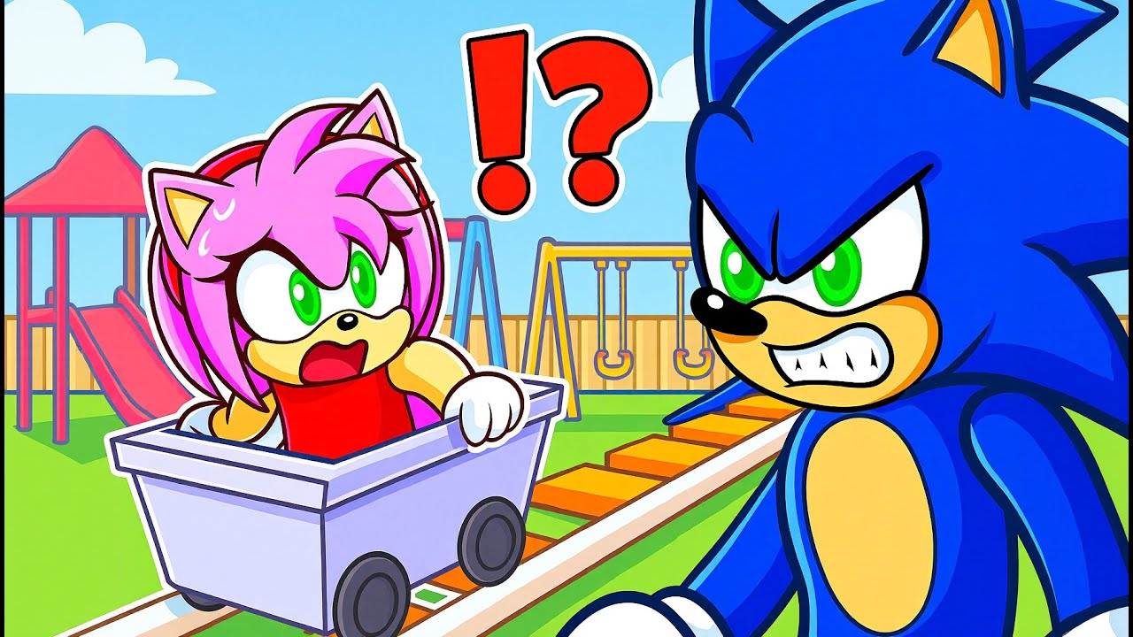 SONIC vs CART RIDES in Roblox!