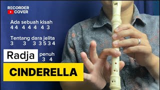 Not Angka Cinderella - Radja viral tiktok | Recorder Cover