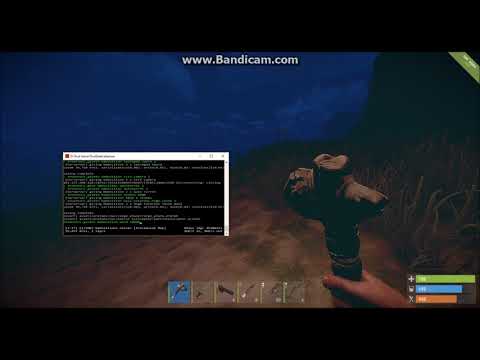 How to spawn items in Rust experimental 2017 (dedicated server)