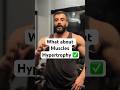What about Muscles Hypertrophy ✅ @Jayram2.o #bodybuilding #workout
