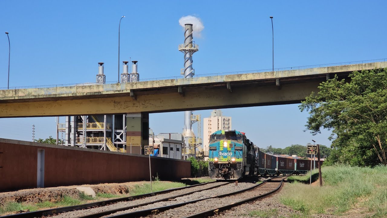 Trem carregado Procedente de Imperatriz-MA passando em Catanduva-SP e com destino a Sumaré-SP (2025)
