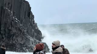 Reynisfjara Beach Erosion, Iceland