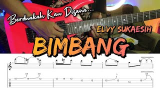 Tutorial Gitar Melodi Bimbang Elvy Sukaesih Mudah bagi Pemula beserta Tab  Dewa 19 Mirnawati