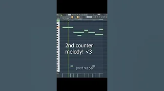 How to make an emotional guitar melody! #producer #flstudio #shorts