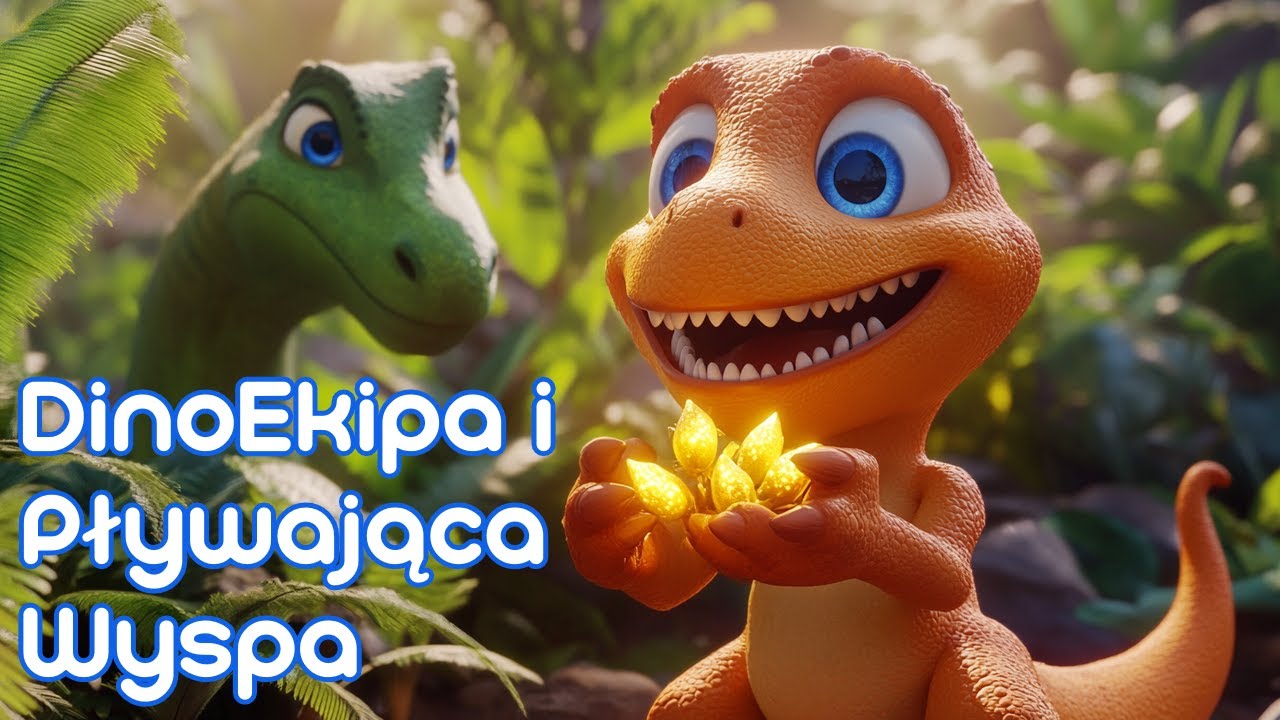 DinoEkipa i Pływająca Wyspa 🏝️ | Bajki dla dzieci do słuchania 🌙 - YouTube