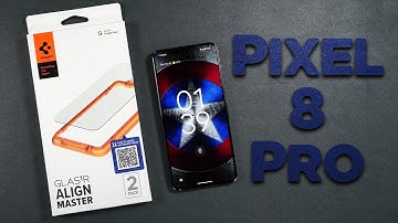 Google Pixel 8 Pro Spigen Glastr Align Master Drop & Scratch Tests