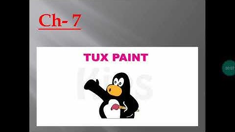 Ch 7 Tux Paint