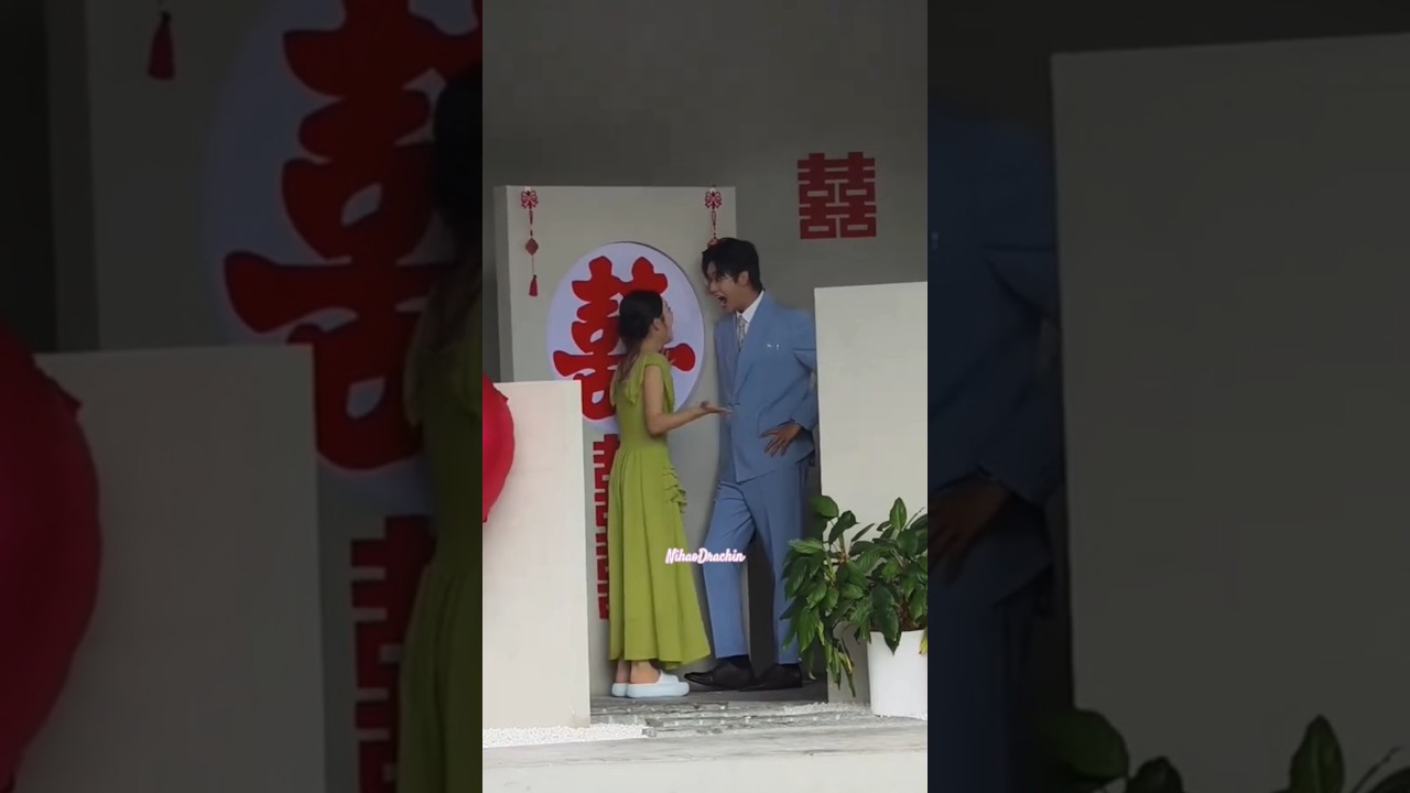 Two Cute And Naughty CP Play Anywhere 😂💞 Liu Yuhang & Zhai Yiying