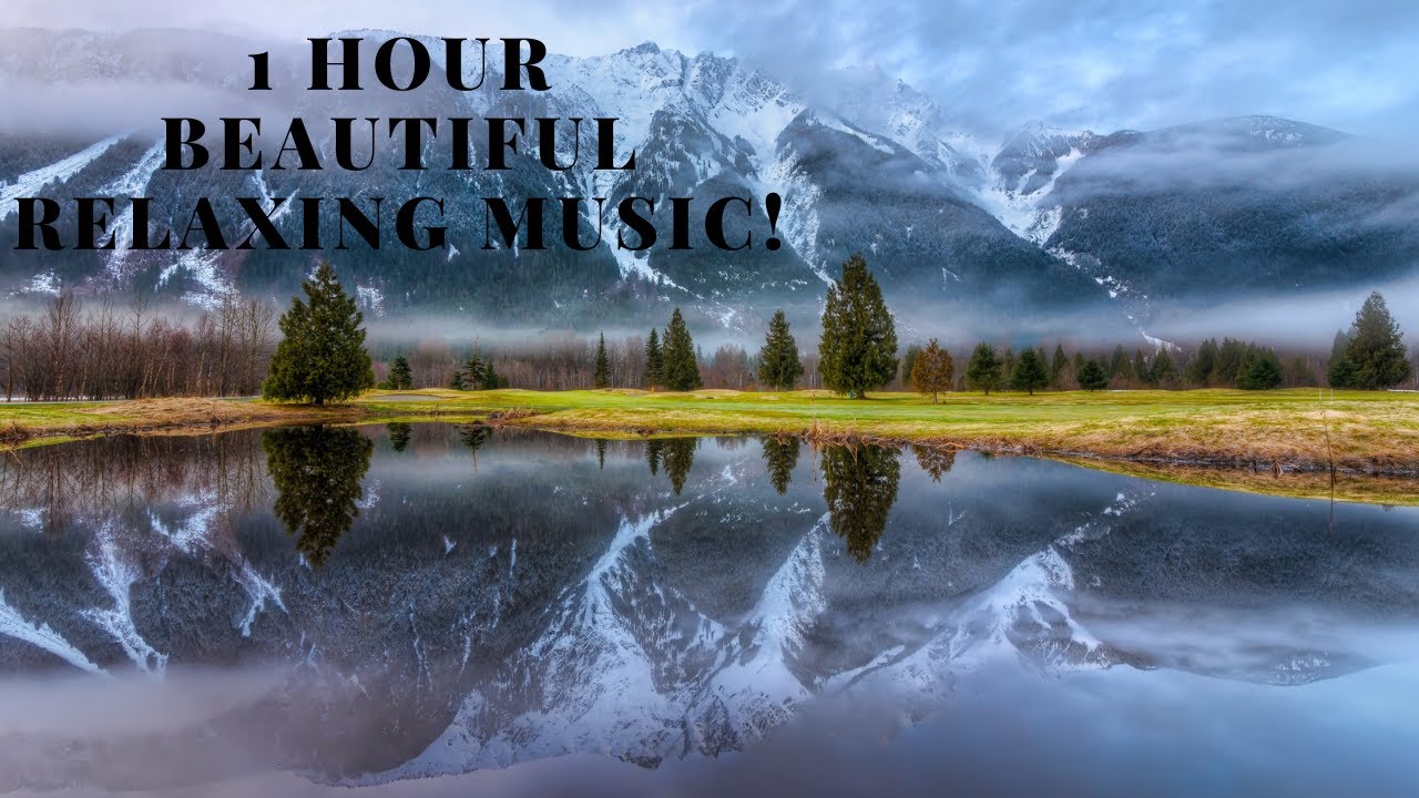 1 Hour Beautiful Relaxing Music! 1 Hour winter landscapes! Meditation Nature Music! Peaceful music.