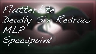 Flutterbite Deadly Six Redraw - Mlp Speedpaint