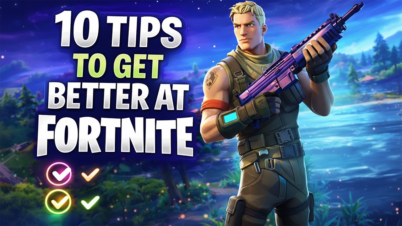 🔥 10 TIPS - HOW TO GET BETTER IN FORTNITE 🎯 #fortnite - YouTube