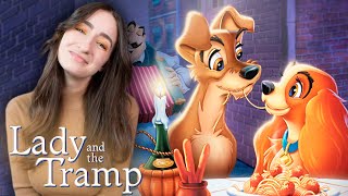 **LADY AND THE TRAMP** Is The Most Valentine's Appropriate Movie! First Time Watching (Reaction)