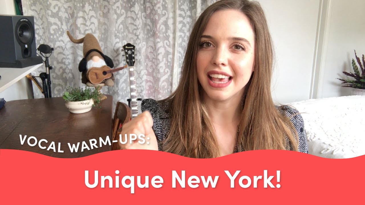 Vocal Warmups Unique New York Tongue Twister! YouTube