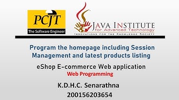 Web Project Task 08| 1st Year | Semester 01 | Java Institute | Hasini Senarathna