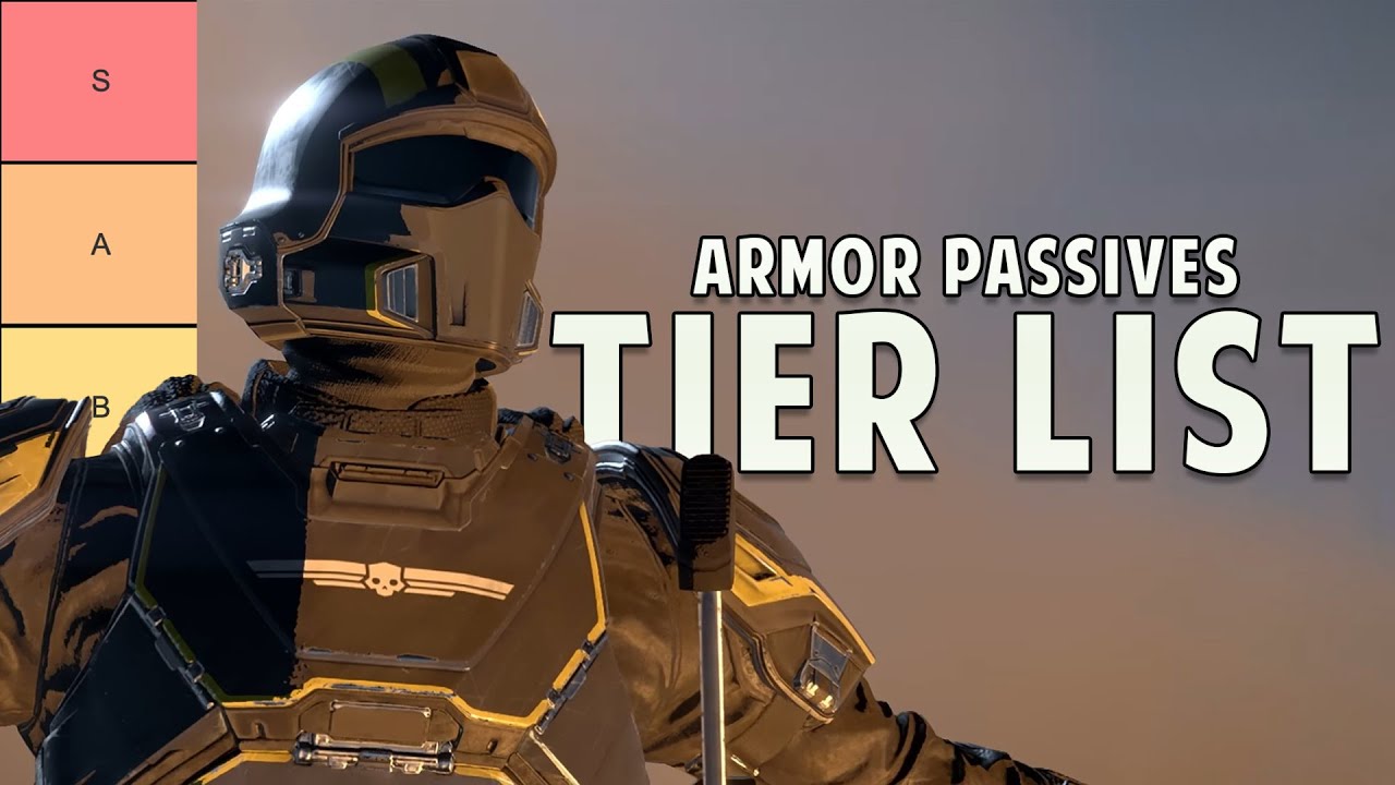 RANKING ARMOR PASSIVES FOR HIVE WORLDS | Helldivers 2