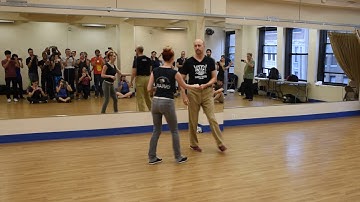 Lindy Hop Class Recap: Swingouts with outside turns in different turn speeds