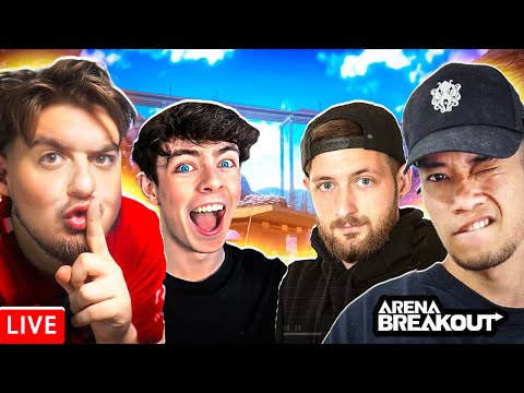 THE ULTIMATE YOUTUBER TEAM IN ARENA BREAKOUT... PART 2