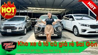 💥💥 Kho xe ô tô cũ giá rẻ Sài Gòn 20/5/2024. Xe 5 chỗ, 7 chỗ các hãng giá từ 369 triệu, trả góp 70%