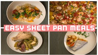 EASY SHEET PAN DINNER IDEAS | QUICK AND HEALTHY MEALS | DAIRY FREE DINNER | HOMEMAKING WITH MARISSA