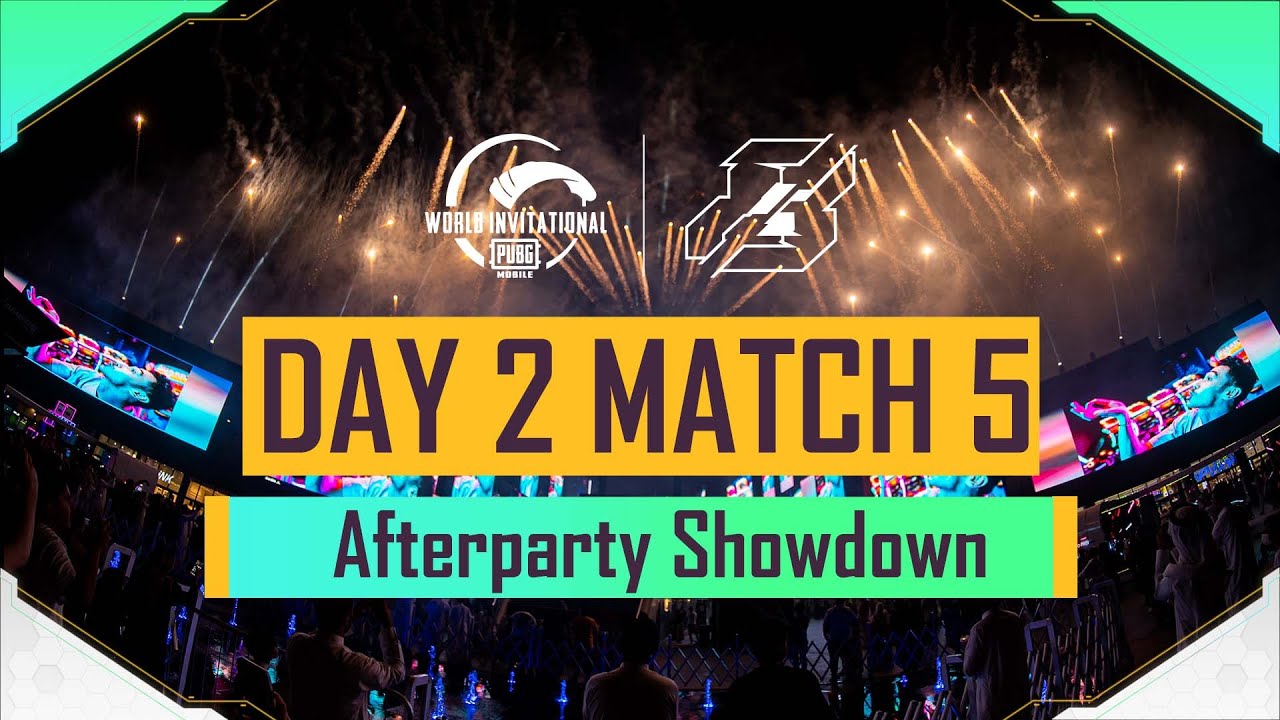 MATCH 5 | 2022 PMWI by Gamers8 | PUBG MOBILE | Day 2 | Afterparty Showdown