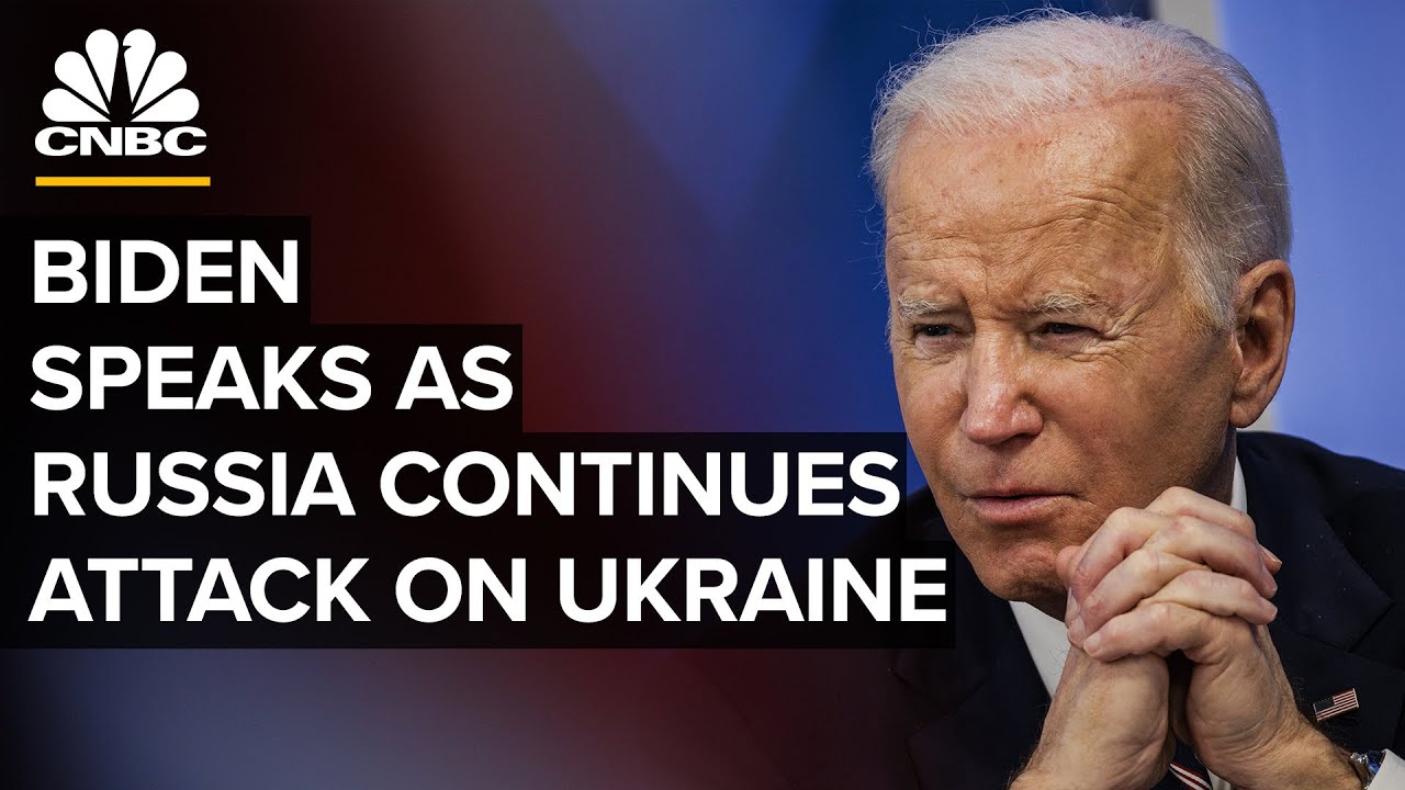 Update President Joe Biden addresses the nation as Russia continues its attack on Ukraine — 2/24/22