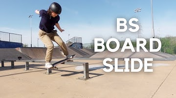 learn how to BS boardslide with me | part 1