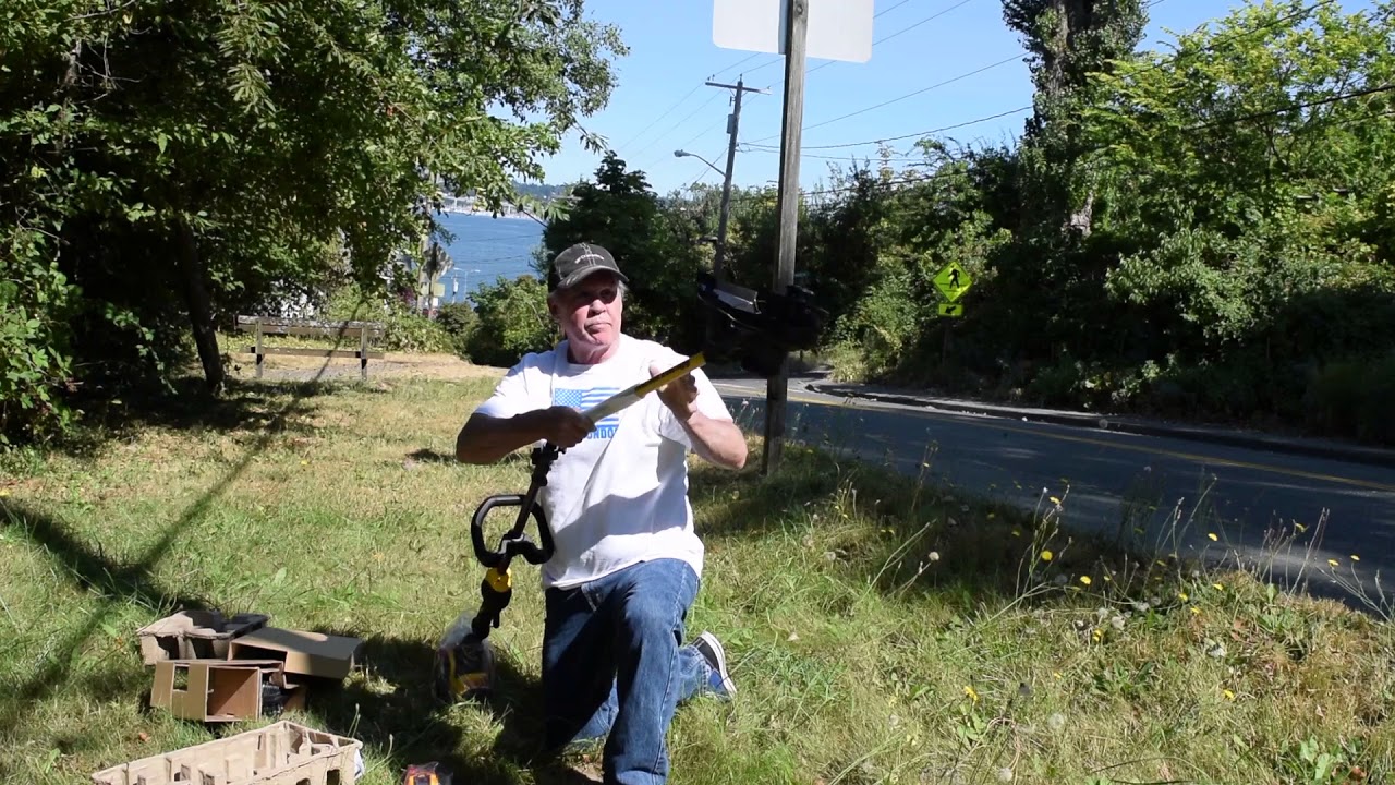DeWALT weed eater unboxing weed eater unbox DeWALT 60V string trimmer Dewalt 20v Weed Eater Stopped Working