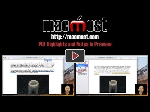 PDF Highlights and Notes In Preview (#1565)