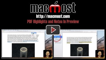 PDF Highlights and Notes In Preview (#1565)